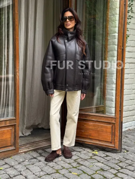 Натуральная дубленка - женская - фото 8