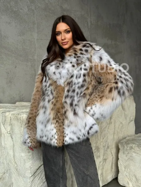 Шуба из рыси - фото 8