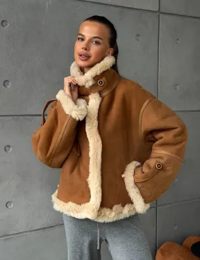 Дубленка - куртка двухсторонняя - фото 16