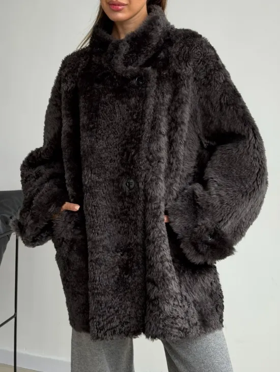 Шубка из овчины - фото 2