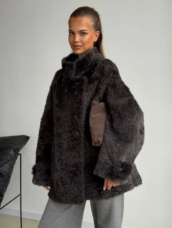 Шубка из овчины - фото 7